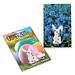 Samen-Karte-Mini Ostern, Vergissmeinnicht, 2-seit. Druck
