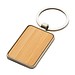 Schlüsselanhänger FIELD,braun, silber