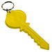 Schlüsselanhänger Key, transparent-gelb Schlüsselanhänger Key, transparent-gelb