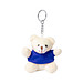 Schlüsselanhänger Teddy Tedchain, blau, blau