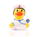 Schnabels® Bade-Ente Krankenschwester, bunt