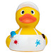 Schnabels® Bade-Ente Maler, bunt