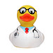 Schnabels® Bade-Ente Professor, bunt
