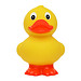 Schnabels® Bade-Ente, stehend, gelb/orange