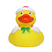 Schnabels® Bade-Ente Weihnachten, groß, bunt