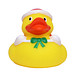 Schnabels® Bade-Ente Weihnachten, klein, bunt