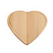 Schneidebrett WOODEN HEART,Holz