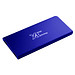 SCX.design P15 5000 mAh Powerbank mit Leuchtlogo, Reflex blue