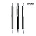 senator® Arvent Glossy Druckkugelschreiber, schwarz