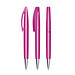 senator® Drehkugelschreiber Bridge Polished MT, blaue Mine, pink rhodamine red