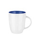 senator® Tasse Elite hochglänzend, 250 ml, weiß/blau senator® Tasse Elite hochglänzend, 250 ml, weiß/blau