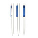 senator® Drehkugelschreiber Headliner Polished, blaue Mine, weiß,blau 2935