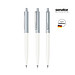 SENATOR Point Metal Druckkugelschreiber, weiß