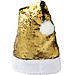 Sequins Weihnachtsmütze, gold,schwarz Sequins Weihnachtsmütze, gold,schwarz