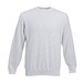 FRUIT OF THE LOOM® Unisex Sweatshirt Set-In, grau/meliert, 4XL