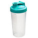 Shaker Protein, 0,6 l, teal/transparent