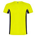 Shanghai Sport T-Shirt für Kinder, Fluor Yellow / schwarz, 16