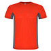 Shanghai Sport T-Shirt für Kinder, rot / Dark Lead, 4