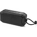 SHEERAN. Lautsprecher 10W mit 9 Stunden Akkulaufzeit und IPX7 aus recyceltes ABS, Schwarz