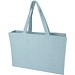 Siam GRS-recycelte Strandtragetasche aus Frottee 13 L, Cloud Blue