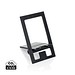 SnapStand faltbarer Telefonständer aus RCS recyceltem ABS, schwarz