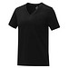 Somoto T-Shirt mit V-Ausschnitt für Damen, schwarz, XXL