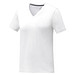 Somoto T-Shirt mit V-Ausschnitt für Damen, weiss, XS