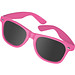 Sonnenbrille aus Kunststoff im Nerdlook, UV 400 Schutz, pink