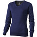 ELEVATE Damen Pullover Spruce mit V Ausschnitt, dunkelblau, XL ELEVATE Damen Pullover Spruce mit V Ausschnitt, dunkelblau, XL