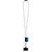 STAFFORD. SET Lanyard NAUTIC Long (Ø 7 mm) mit 9 mm Schnappkarabiner und Handyhalterung, 301 - Weiß
