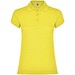 Star Poloshirt für Damen, gelb, S