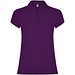 Star Poloshirt für Damen, lila, XL