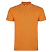 Star Poloshirt für Herren, orange, L