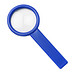 Stiellupe Handle 3 x, standard-blau PS Stiellupe Handle 3 x, standard-blau PS