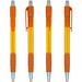 Striped Grip Pen Orange Blaue Tinte