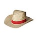 Strohhut Texas, natur/rot