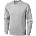 ELEVATE Unisex Pullover Surrey, grau meliert, XXS