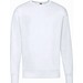 Sweatshirt Lightweight Set-In S Unisex, M, WEISS