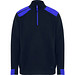 Farblich kombiniertes Sweatshirt Maverick, S, navy/royalblau