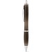 SWING rPET. Recyceltes PET (100% rPET)-Kugelschreiber mit Metallclip, Schwarz