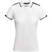 Tamil Sport Poloshirt für Damen, weiss, L