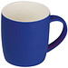 Tasse matt gummiert, 300 ml, blau Tasse matt gummiert, 300 ml, blau