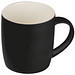 Tasse außen gummiert, 300 ml, Schwarz Tasse außen gummiert, 300 ml, Schwarz