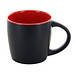 Tasse Ennia 250 ml, schwarz-rot