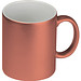 Tasse mit glänzender Ummantelung, 300 ml, kupfer Tasse mit glänzender Ummantelung, 300 ml, kupfer