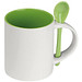 Tasse mit Löffel Savannah,apfelgrün Tasse mit Löffel Savannah,apfelgrün