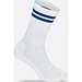 Mr. Socks Tennissocken, White / Navy