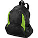 The Bamm Bamm Non Woven Rucksack, schwarz,apfelgrün The Bamm Bamm Non Woven Rucksack, schwarz,apfelgrün