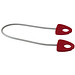 The Dolphin Yoga Strechband mit Griff, rot The Dolphin Yoga Strechband mit Griff, rot