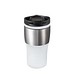 Thermobecher RETUMBLER-BAYAMO MEZZO CORPORATE, silber/weiß